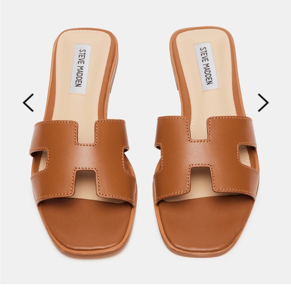 Steve Madden HADYN COGNAC LEATHER size 8